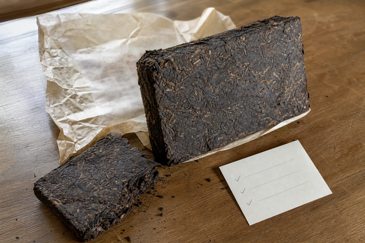 What to Check Before Buying a Compressed Dark Tea Brick