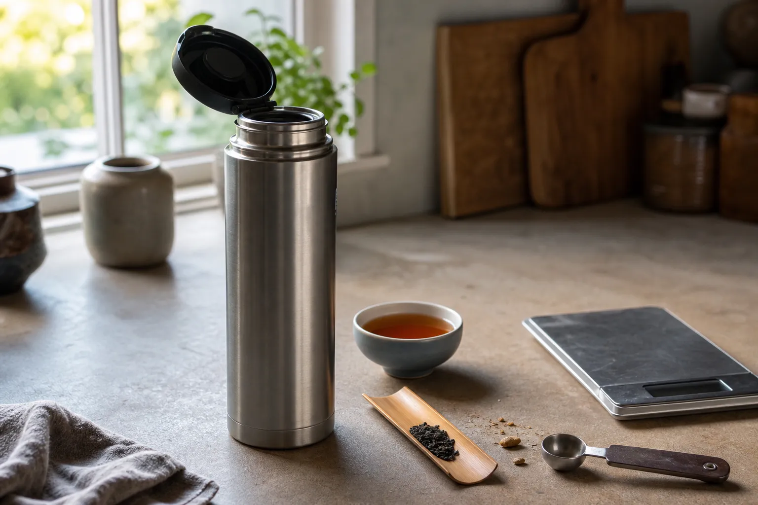 How to Choose Dark Tea for a Thermos Without It Getting Too Strong