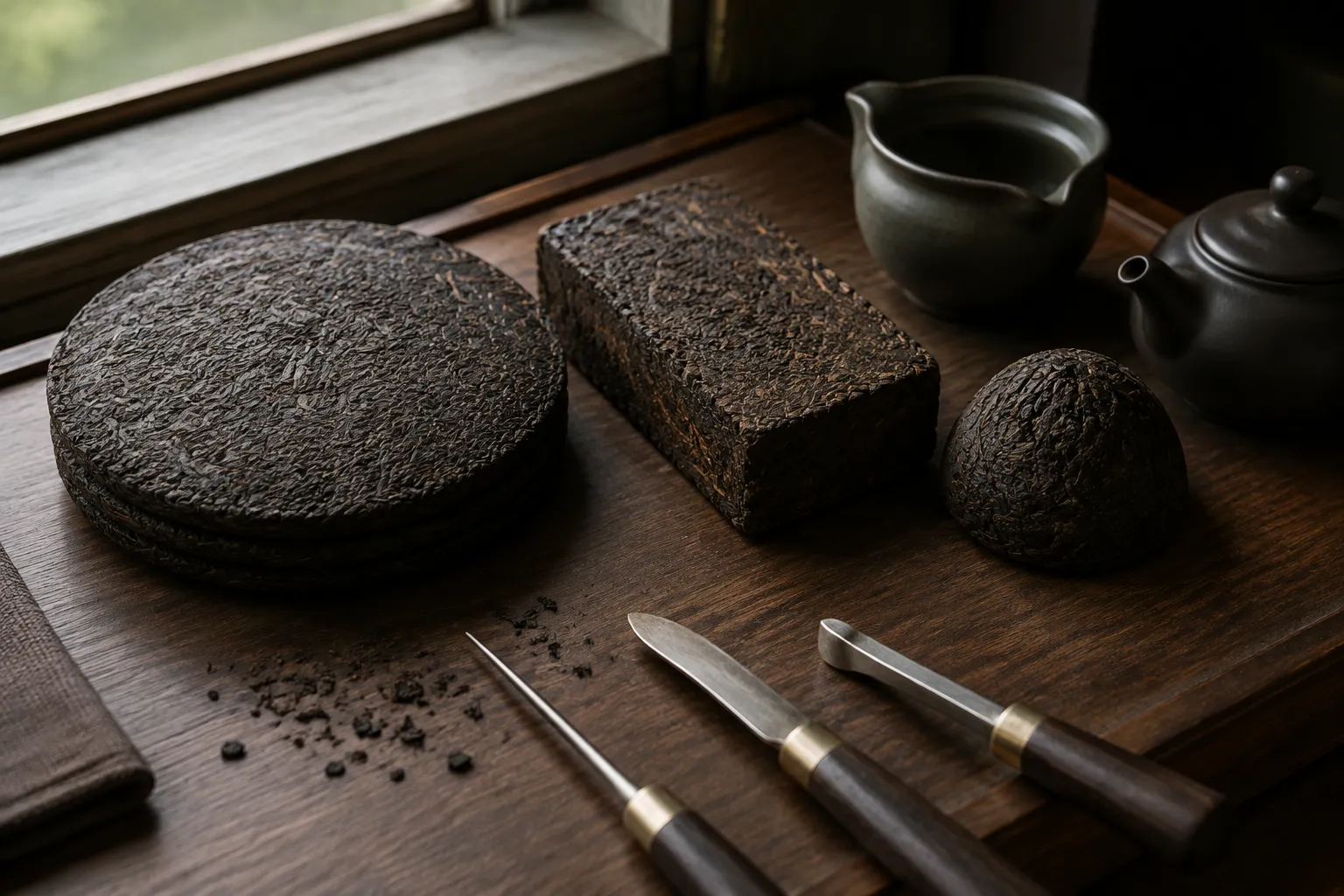 How to Choose a Tea Knife for Compressed Dark Tea