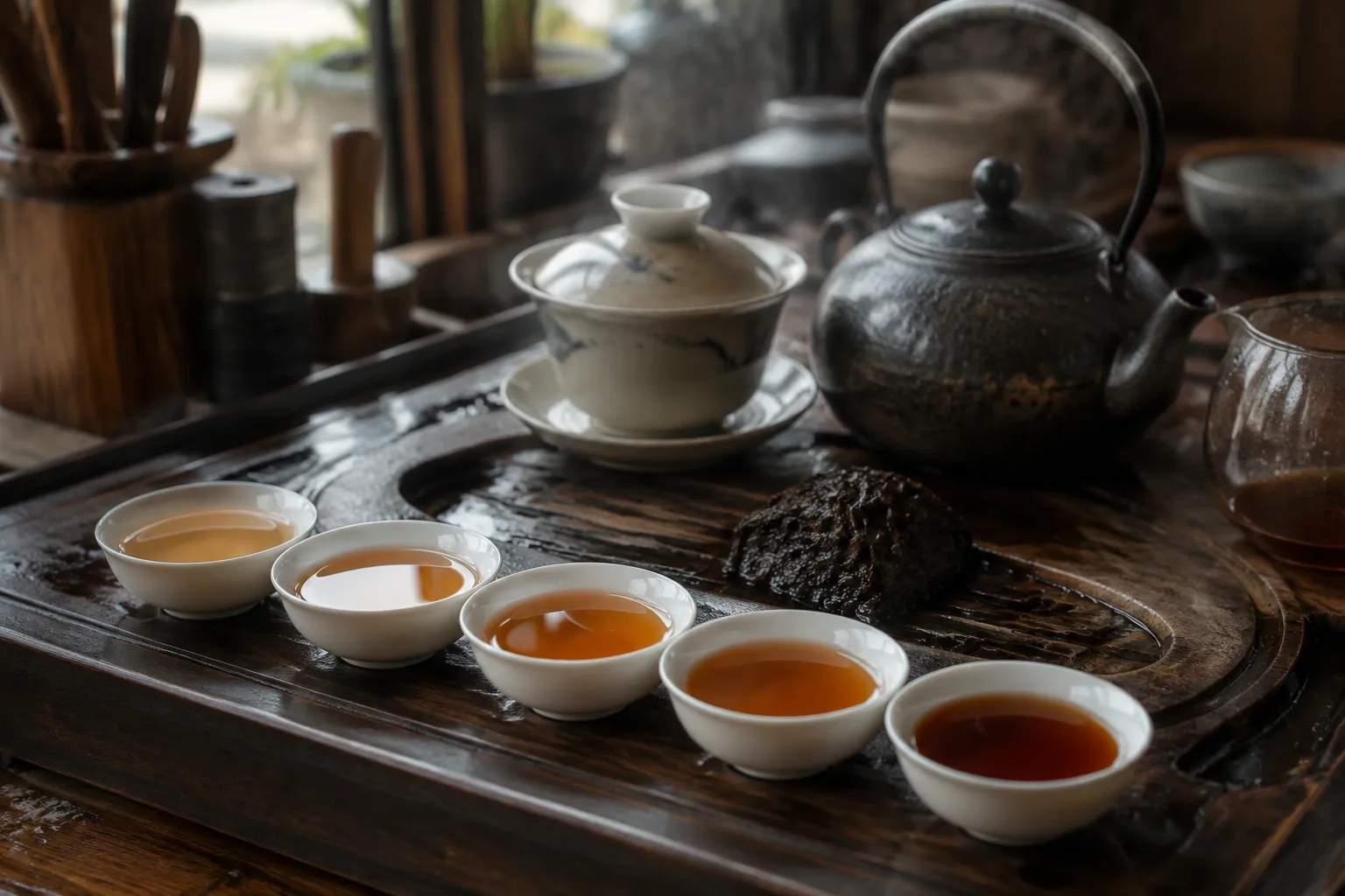 Why Dark Tea Tastes Different Across Gongfu Infusions