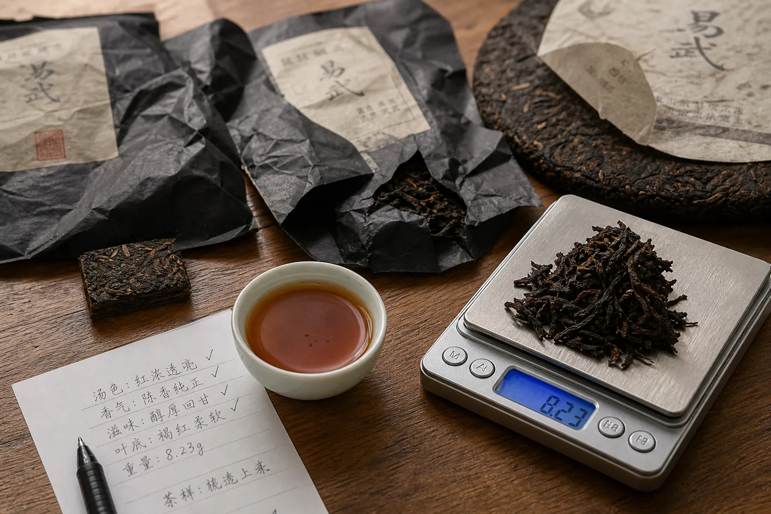How to Read Dark Tea Labels, Shapes, and Size Terms