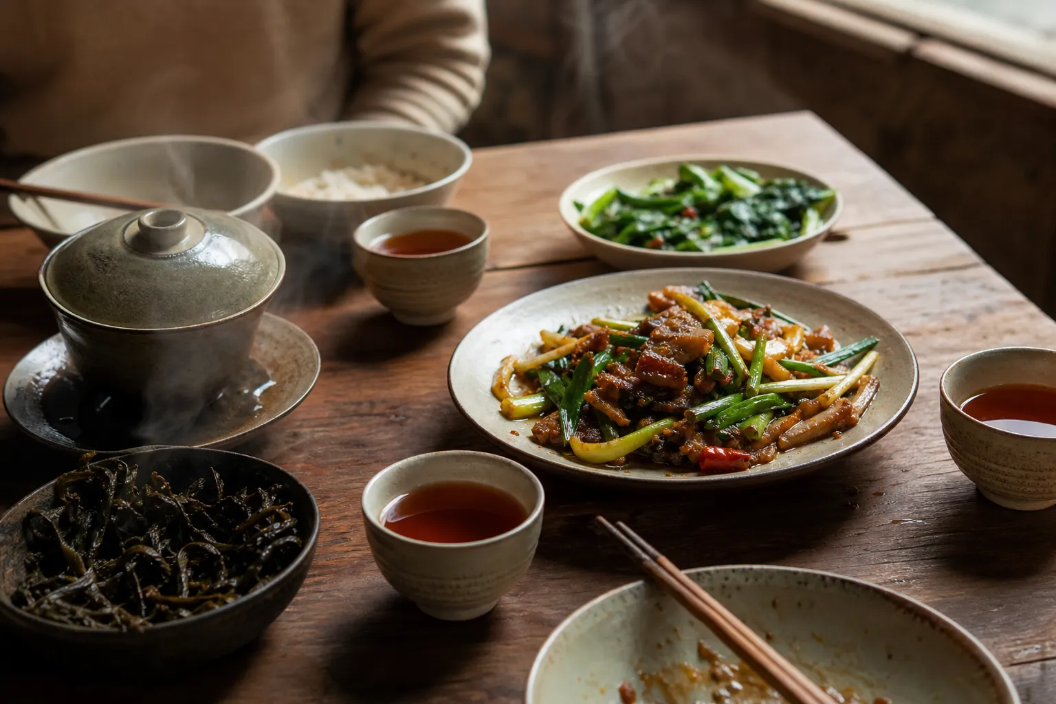 Dark Tea and Meals: Why It Is Often Drunk With Food
