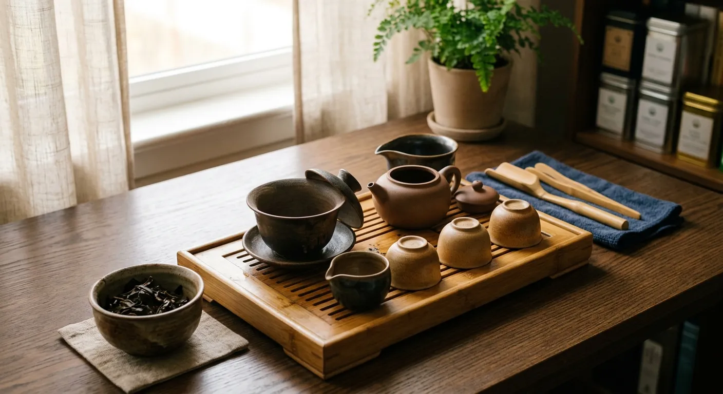 How to End a Home Dark Tea Session Cleanly
