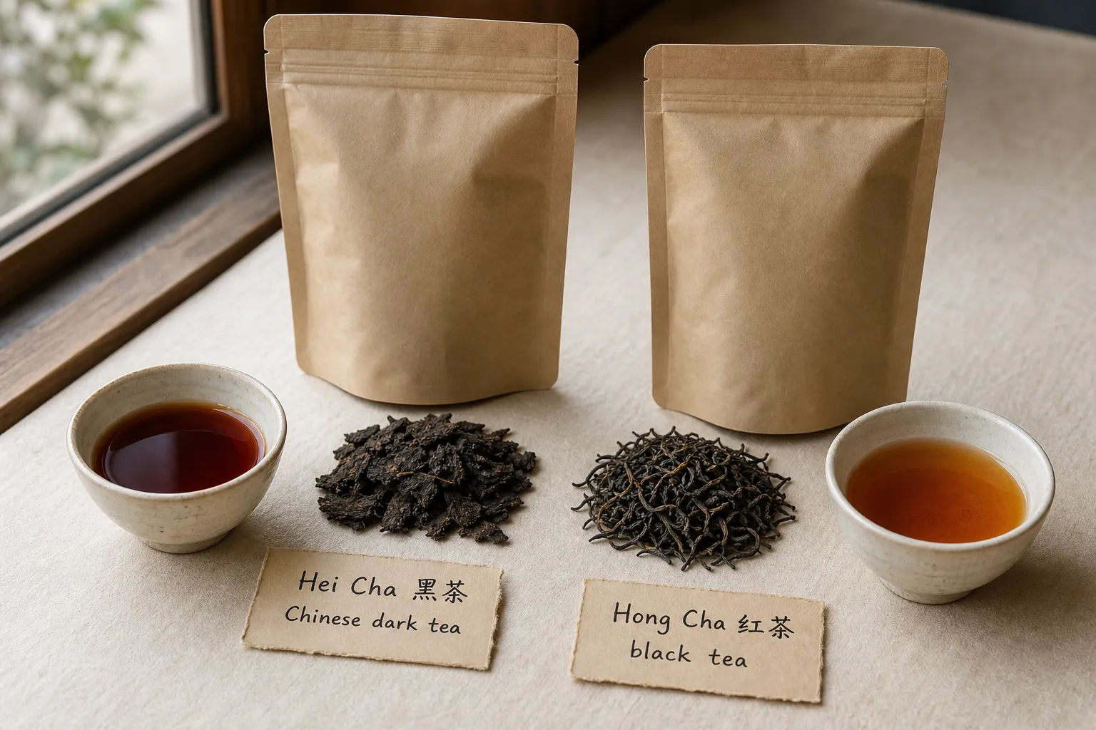 What Does Hei Cha Mean Compared With Dark Tea