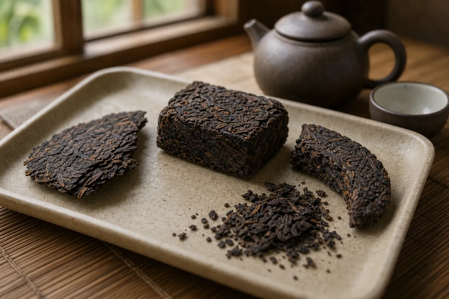How to Brew Compressed Dark Tea Bricks and Cakes