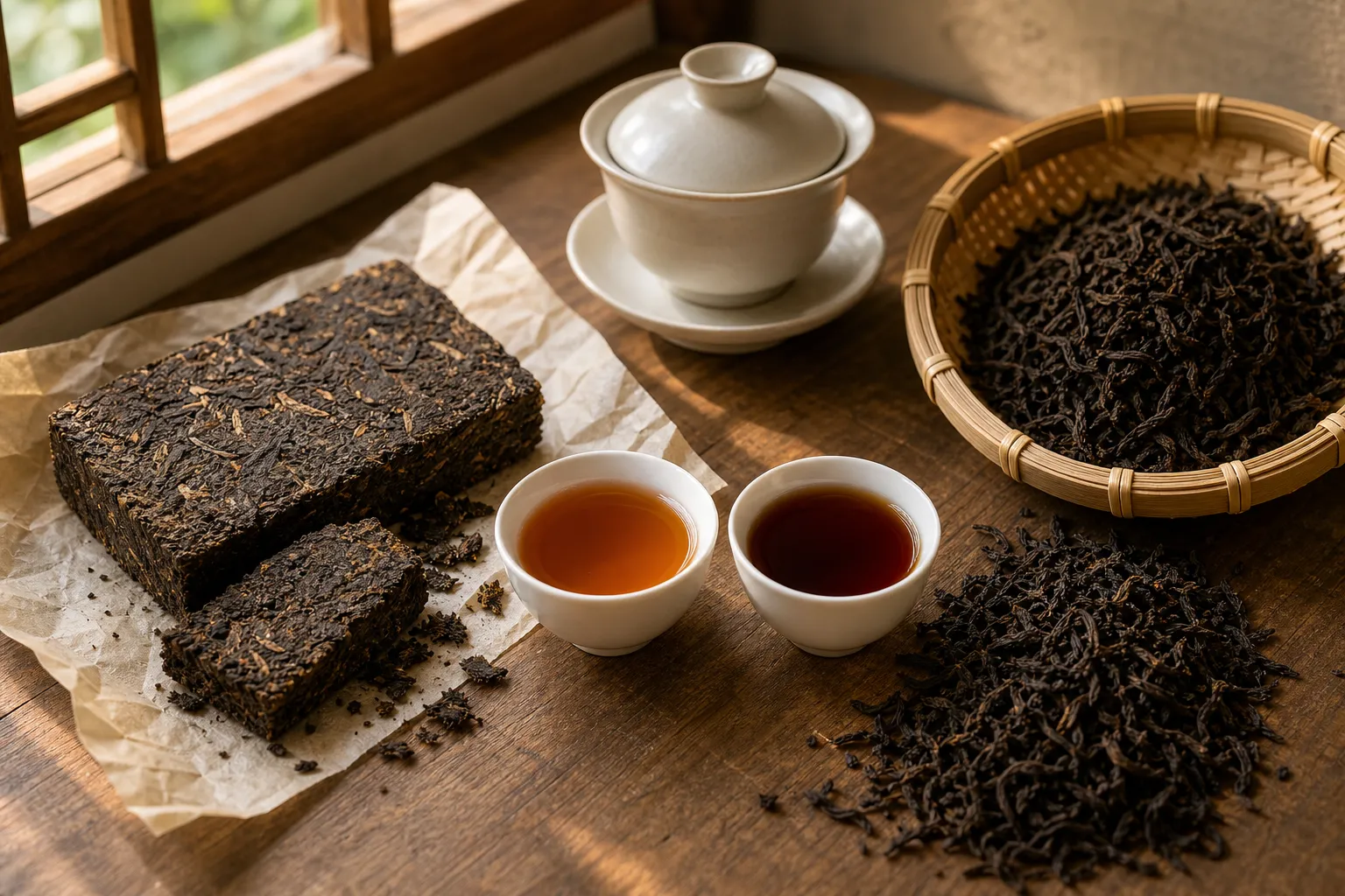 Hunan Dark Tea vs Guangxi Liu Bao: How the Regional Styles Compare