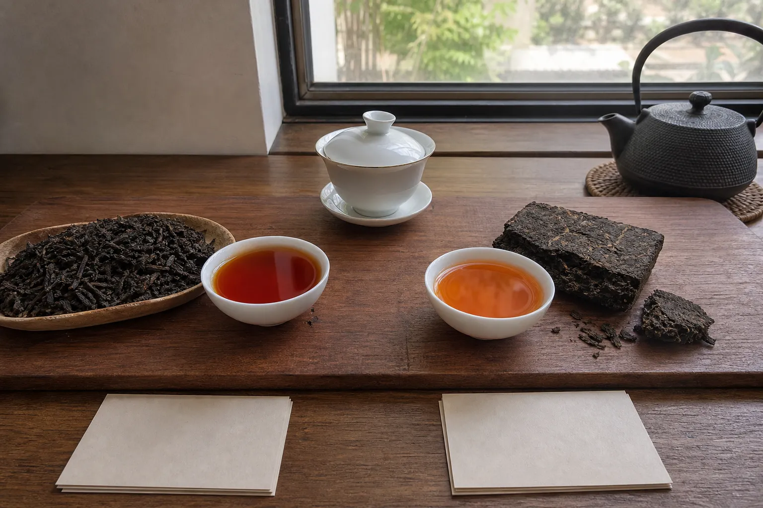 Liu Bao Tea vs Fu Brick Tea: Key Differences in Taste, Form, and Use