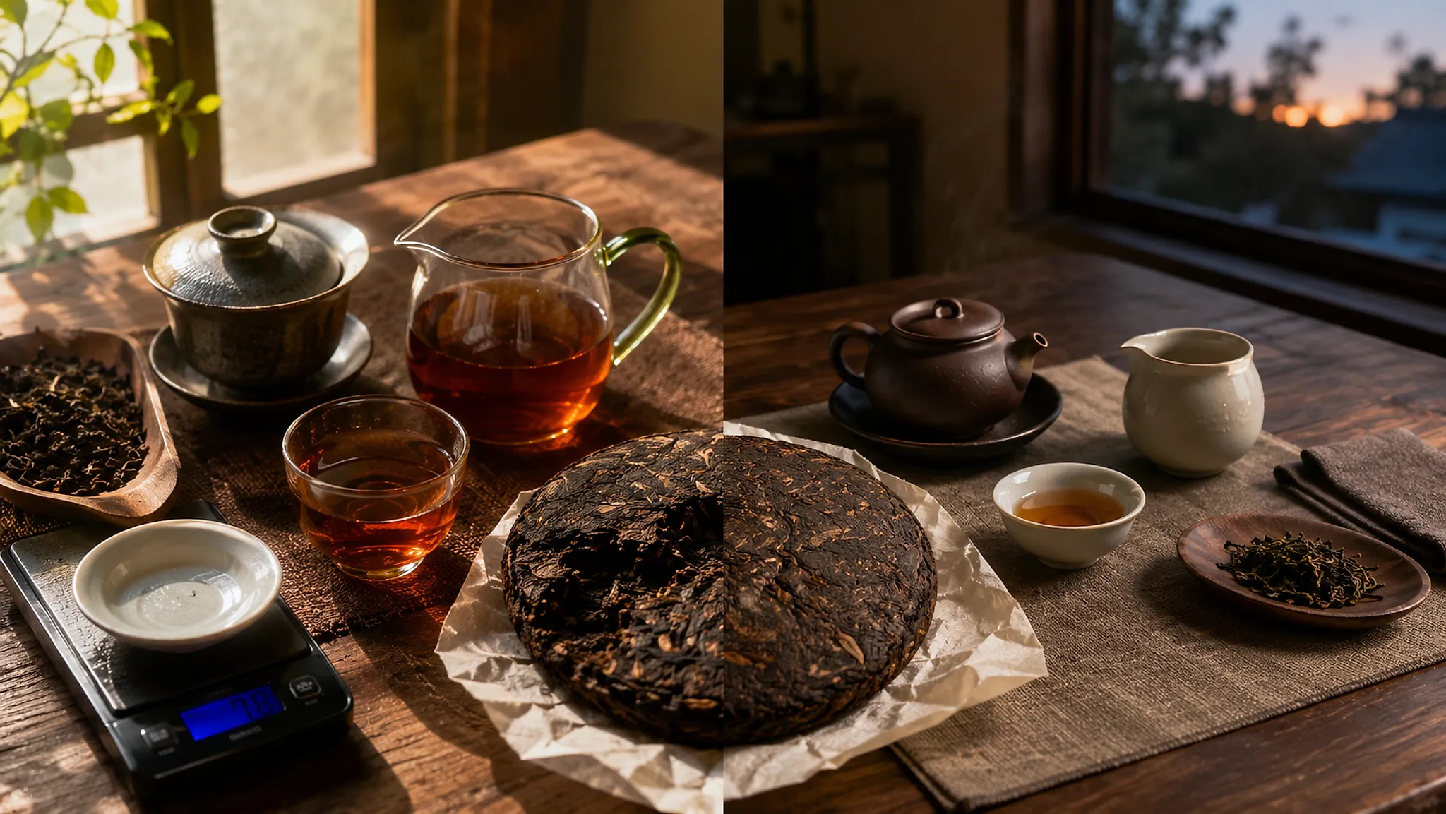 Morning vs Evening Dark Tea Ritual: What Changes in the Session