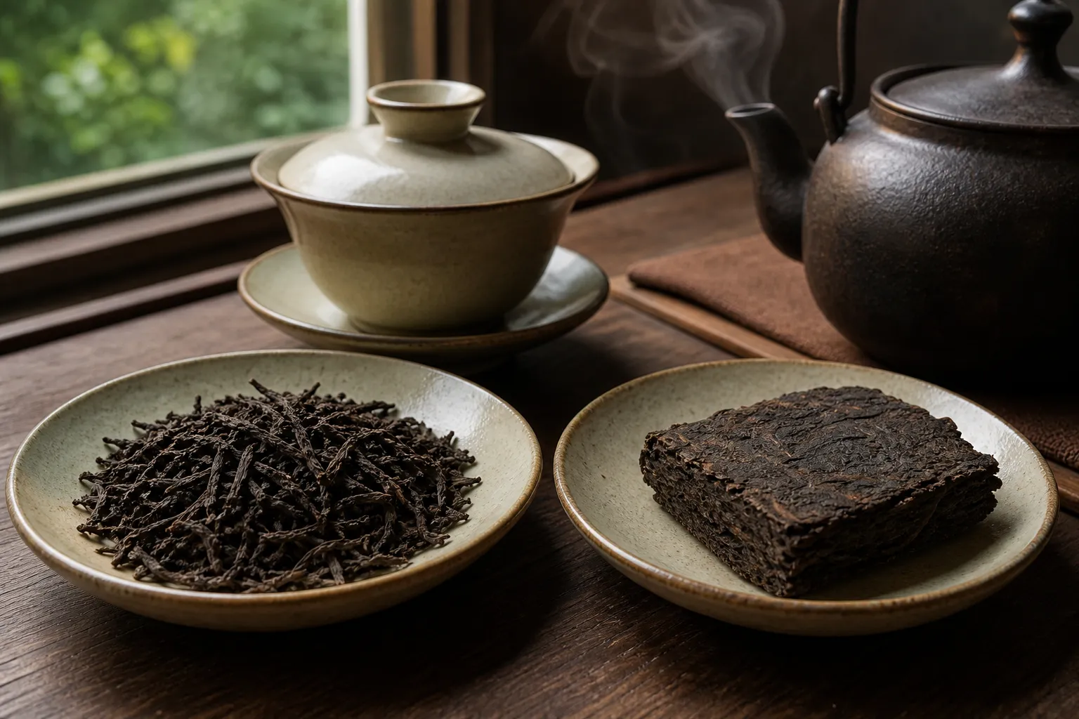 Should You Rinse Loose Leaf Dark Tea and Compressed Tea the Same Way