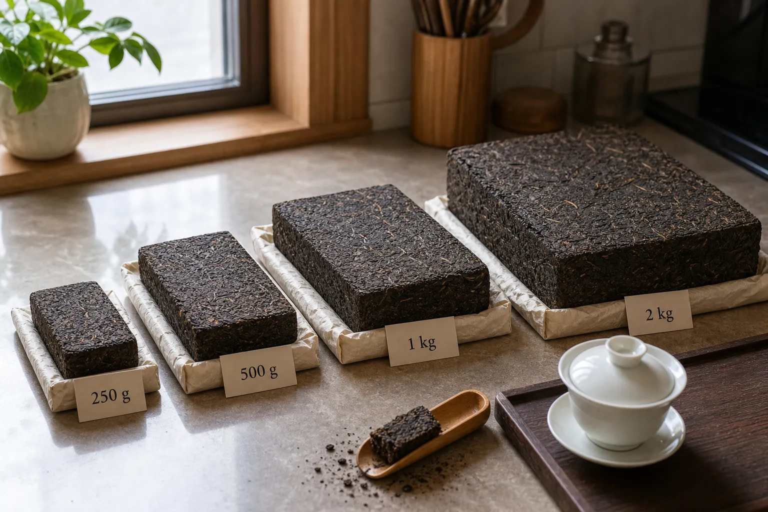 Tea Brick Size Terms: What Common Weights Mean
