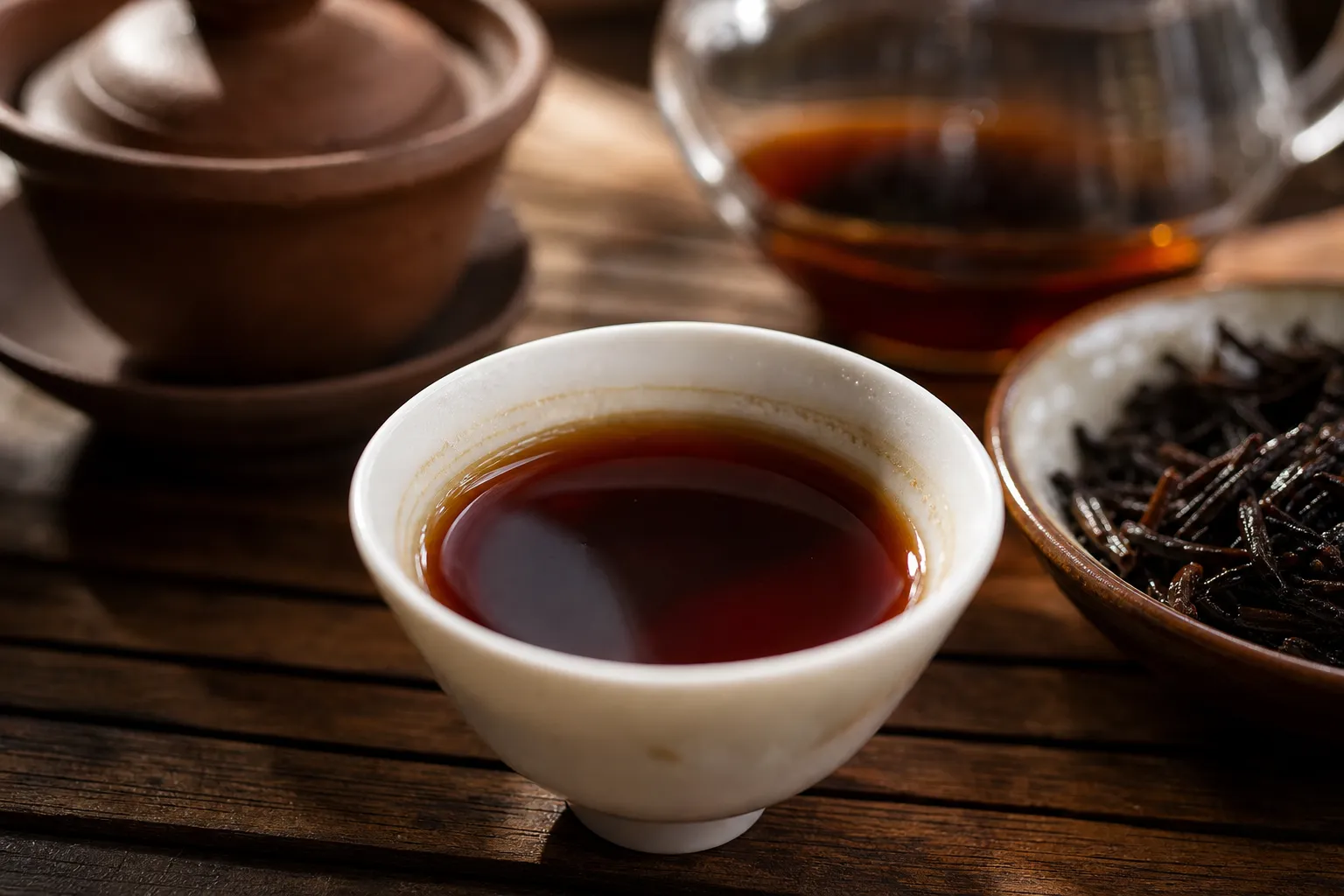Why Ripe Pu-erh Often Feels Thicker Than Other Dark Teas