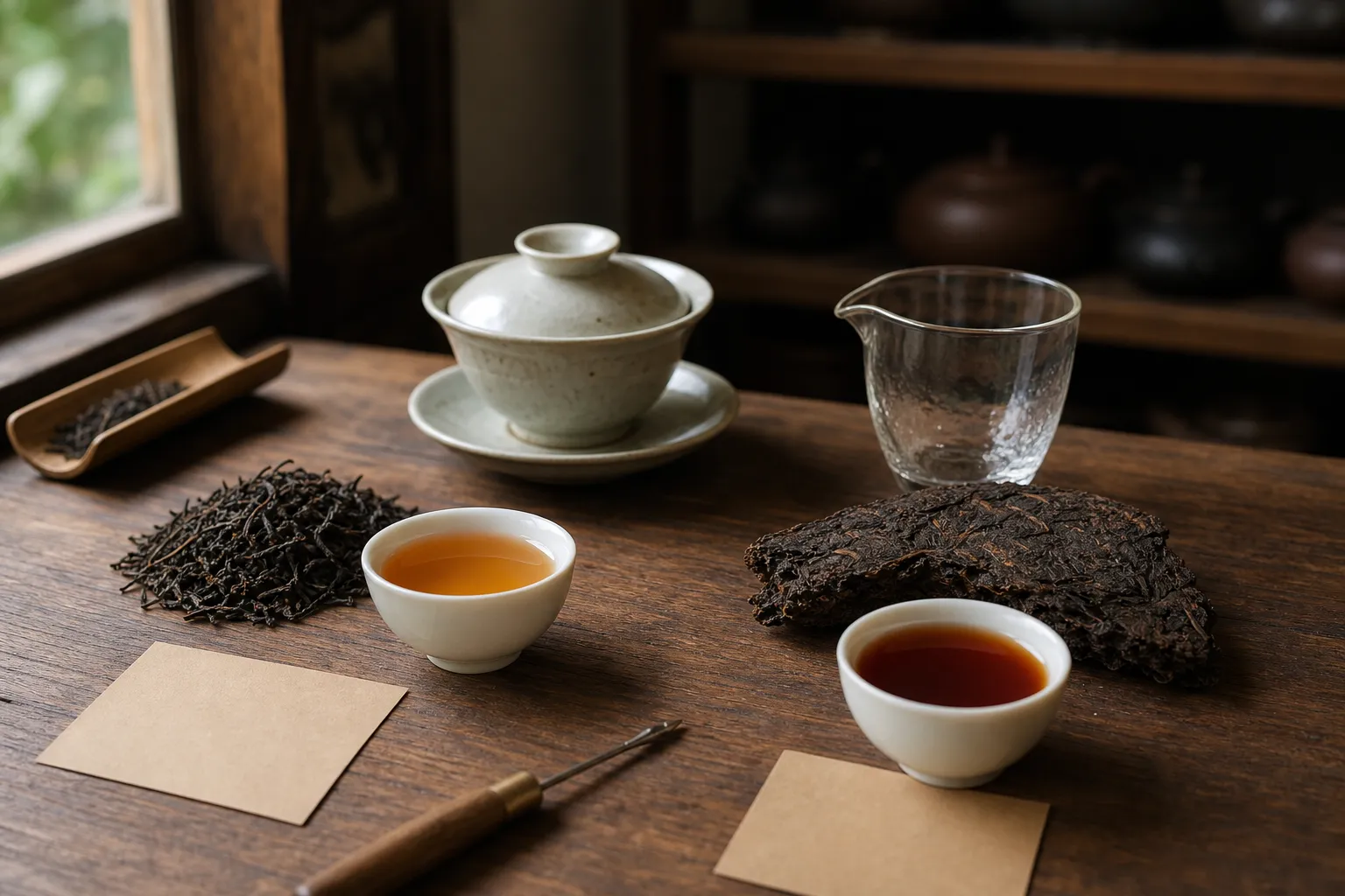 How to Choose Between Young and Aged Dark Tea for Taste